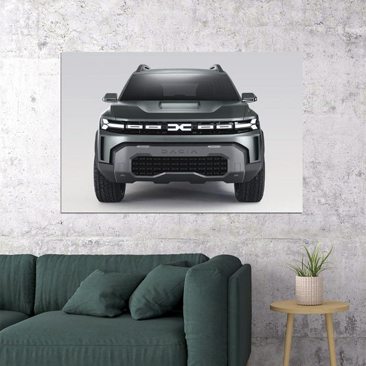 Dacia Bigster Concept Genuine Vehicle Poster Wall Art Print Home Wall Decor - xonomax