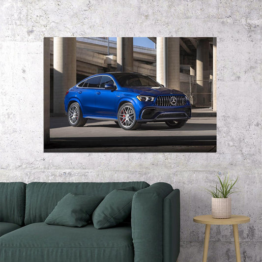 Mercedes-amg Gle 63 S 4matic+ 4-doors Poster Wall Art Print Home Wall Decor - xonomax