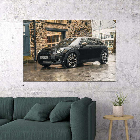 Mini Cooper S Clubman Shadow Edition Poster Wall Art Print Home Wall Decor - xonomax