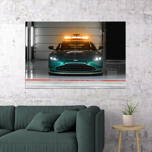 Aston Martin F1 Safety Car Poster Wall Art Print Home Wall Decor - xonomax