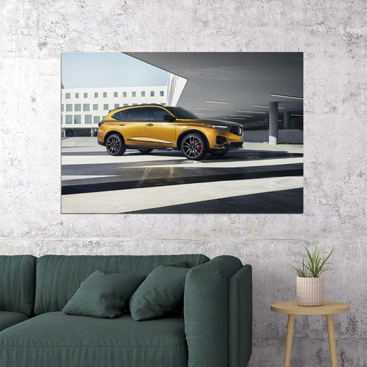 Acura Mdx Type S Crossover Suv Poster Wall Art Print Home Wall Decor - xonomax
