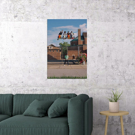 Big Sean American Rapper Detroit 2 Music Album Poster Wall Art Print Home Wall Decor - xonomax