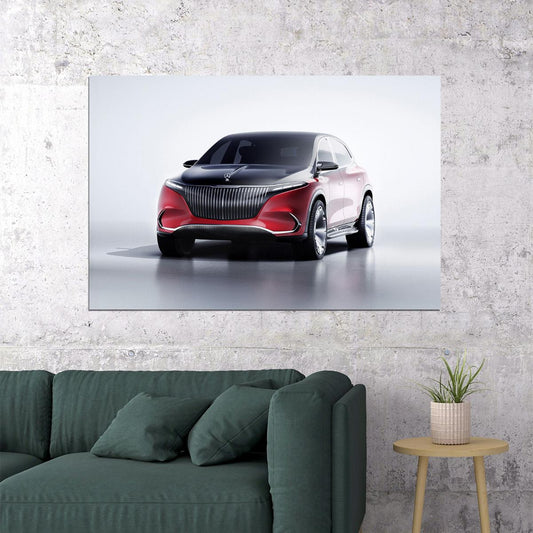 Concept Mercedes-maybach Eqs Poster Wall Art Print Home Wall Decor - xonomax