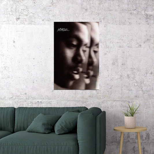 Nas Magic Music Album Rapper Musician Singer Poster Wall Art Print Home Wall Decor - xonomax