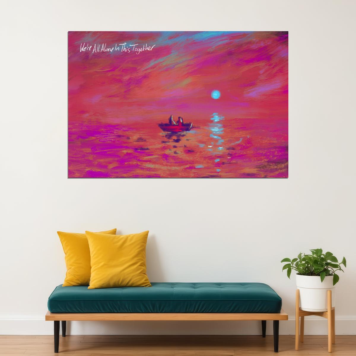 Dave We're All Alone In This Together Music Album Poster Wall Art Print Home Wall Decor - xonomax
