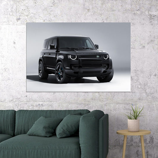 Land Rover Defender 110 V8 Bond Edition Poster Wall Art Print Home Wall Decor - xonomax