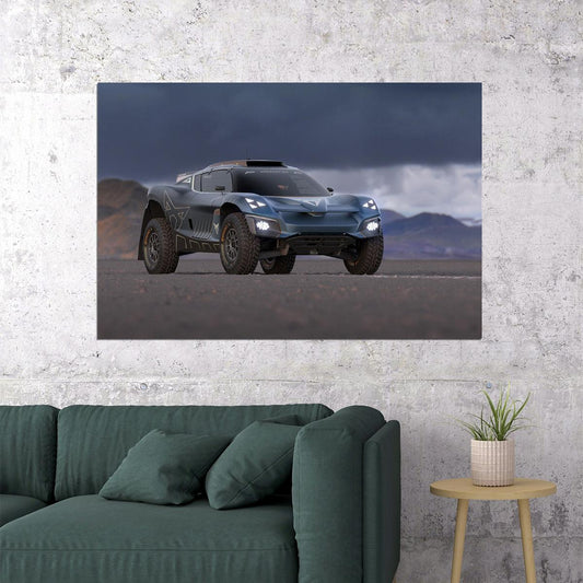 Cupra Tavascan Extreme E Concept Driving Performance Poster Wall Art Print Home Wall Decor - xonomax