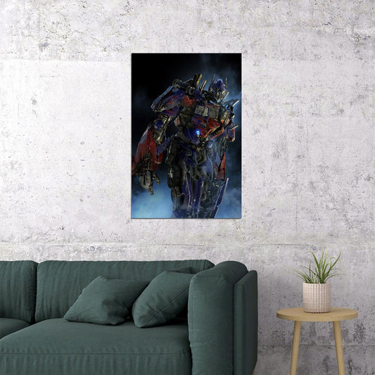 Optimus Prime Transformers Movie Adventure Poster Wall Art Print Home Wall Decor - xonomax