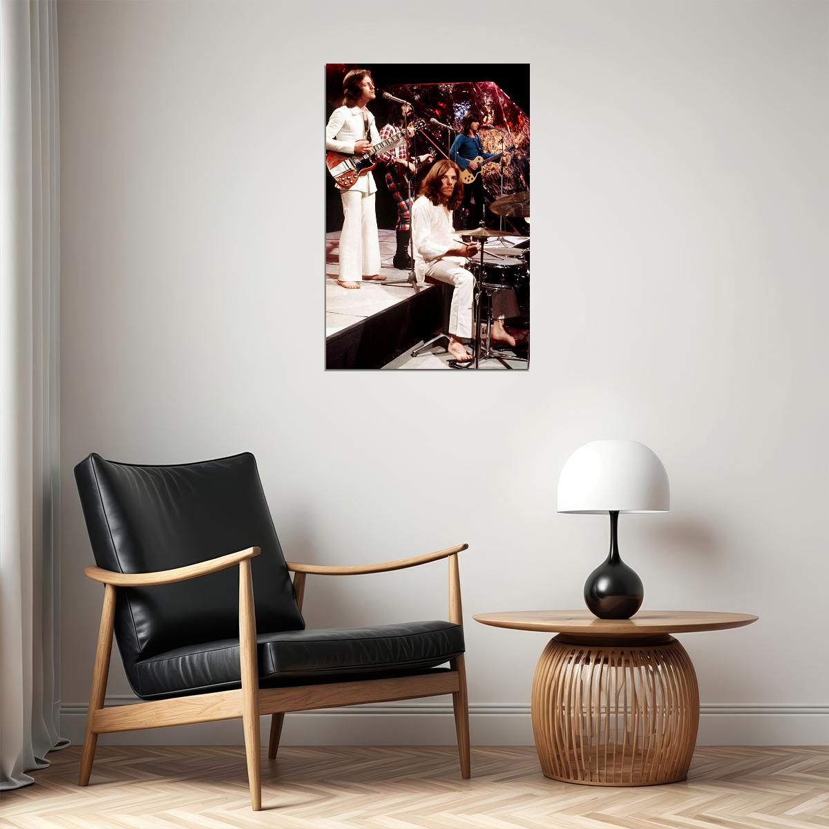 Badfinger Performing For Television Poster Wall Art Print Home Wall Decor - xonomax