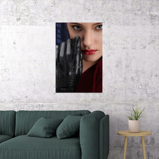 Woman Using Perfume On Gloves Poster Wall Art Print Home Wall Decor - xonomax