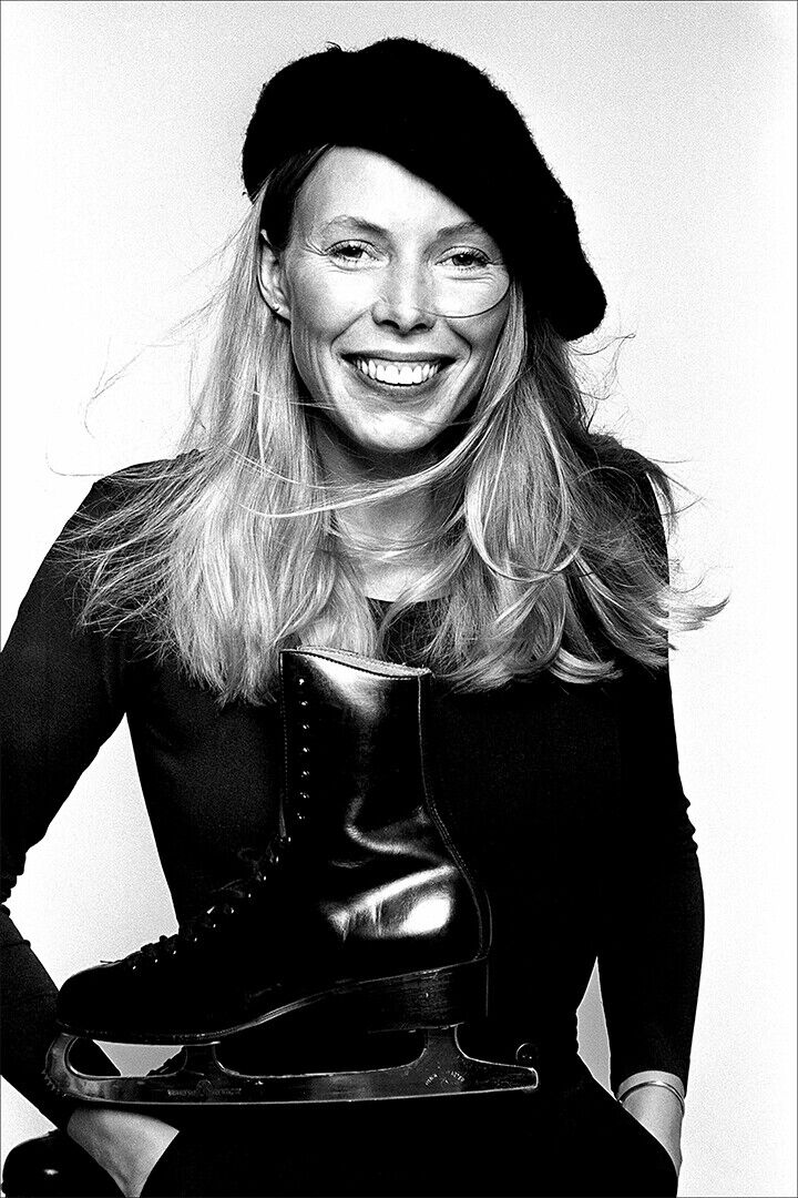 Joni Mitchell Musician Painter Poster Wall Art Print Home Wall Decor
