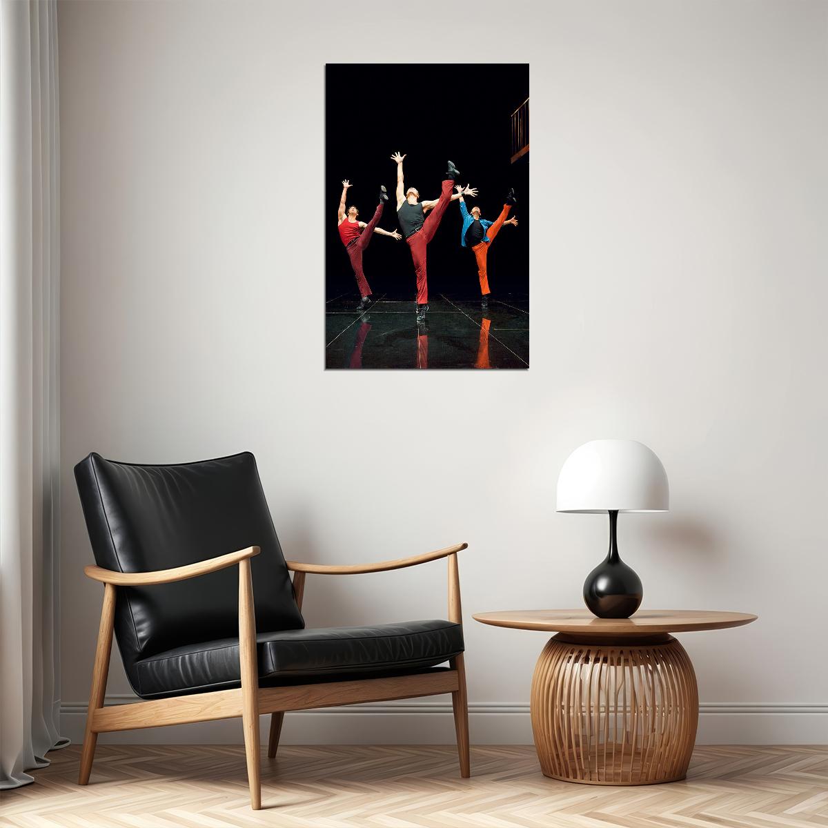 Dance Scene From West Side Story Being Filmed Poster Wall Art Print Home Wall Decor - xonomax