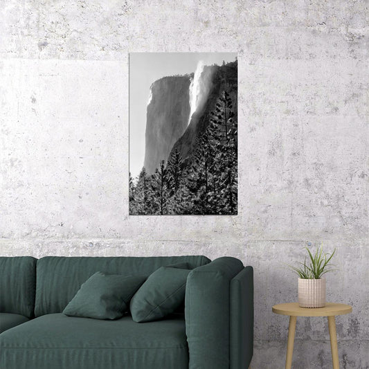 Ansel Adams American Photographer The Ocean Poster Wall Art Print Home Wall Decor - xonomax