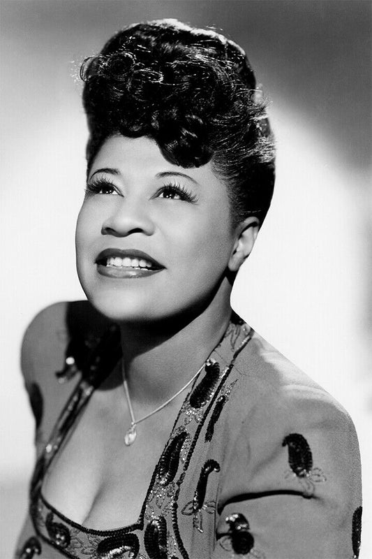 Ella Fitzgerald Jazz Vocalist Music Conductor Poster Wall Art Print Home Wall Decor - xonomax