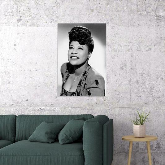 Ella Fitzgerald Jazz Vocalist Music Conductor Poster Wall Art Print Home Wall Decor - xonomax