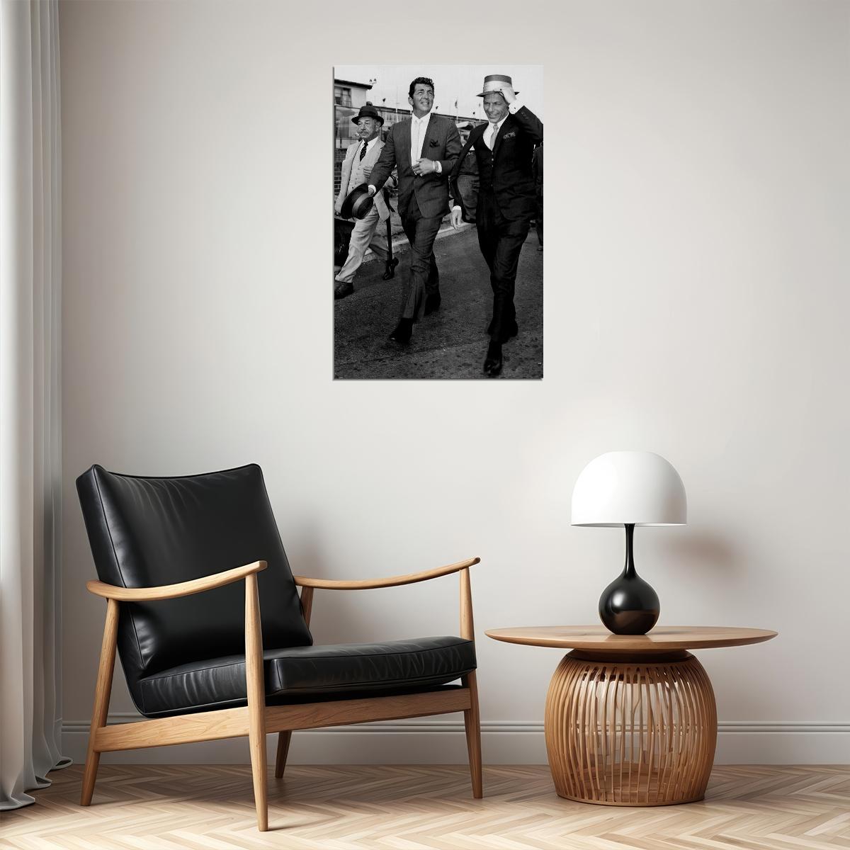 Dean Martin And Frank Sinatra Poster Wall Art Print Home Wall Decor - xonomax