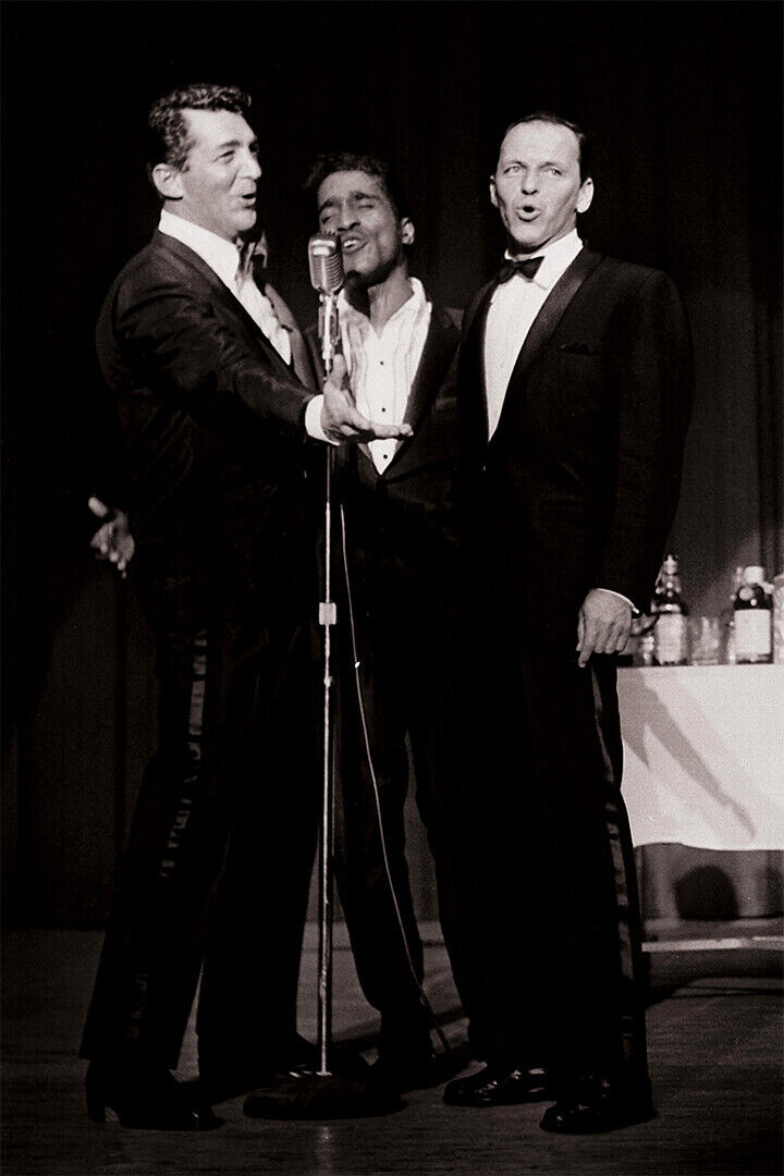 The Rat Pack Performing Music Band Poster Wall Art Print Home Wall Decor