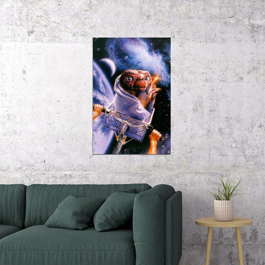 Alien Scary Monster Sci-fi Extra Terrestrial Movie Poster Wall Art Print Home Wall Decor - xonomax