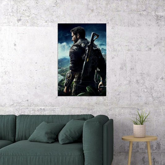Just Cause 4 Action Adventure Conquer World Survival Poster Wall Art Print Home Wall Decor - xonomax