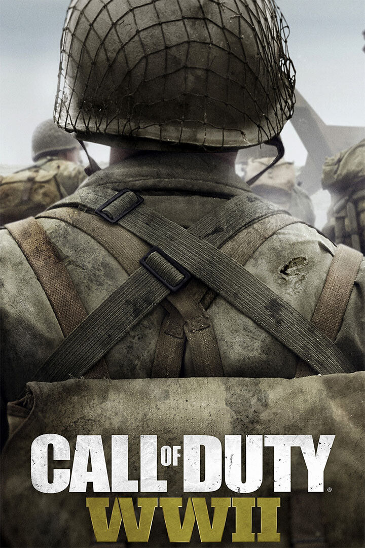Call Of Duty World War Ii Action Adventure Game Poster Wall Art Print Home Wall Decor - xonomax