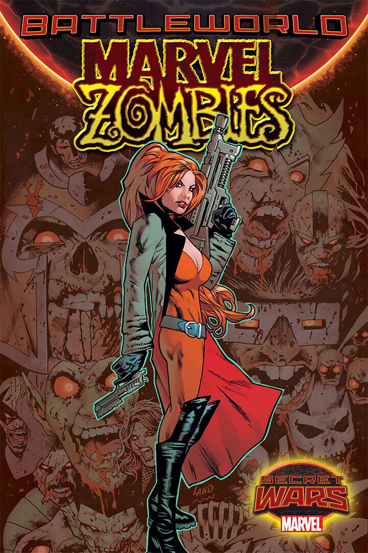 Elsa Bloodstone Zombies Battleworld Cover Poster Wall Art Print Home Wall Decor - xonomax