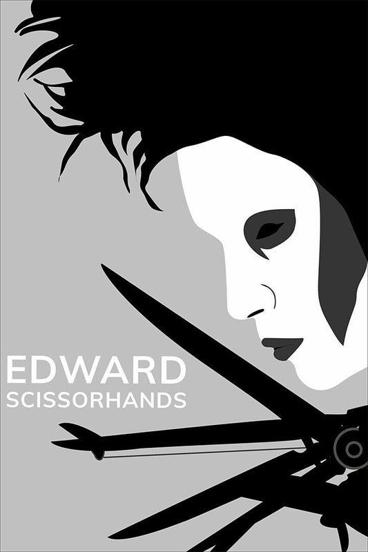 Edward Scissorhands Opening Door Fantasy Movie Poster Wall Art Print Home Wall Decor - xonomax