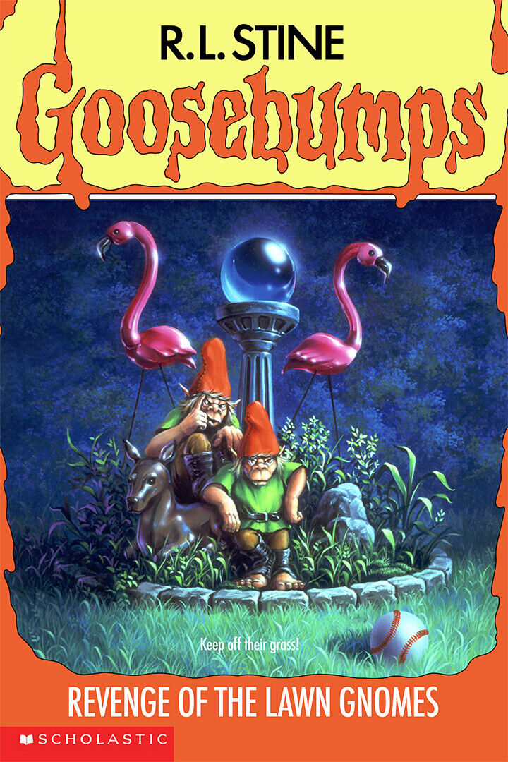 Goosebumps Revenge Of The Lawn Gnomes Cover Poster Wall Art Print Home Wall Decor - xonomax