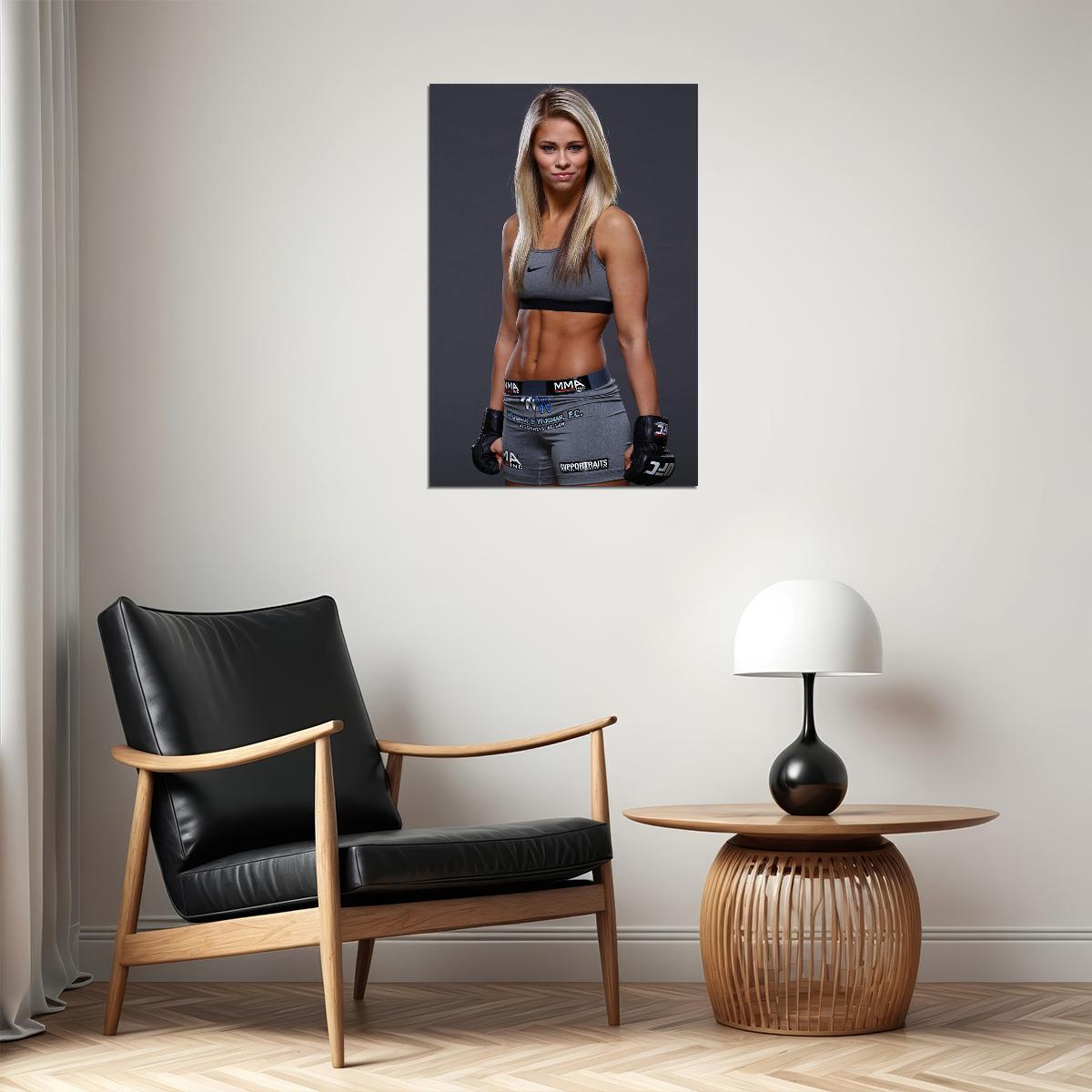 Paige Vanzant Martial Artist Kick Boxer Poster Wall Art Print Home Wall Decor - xonomax