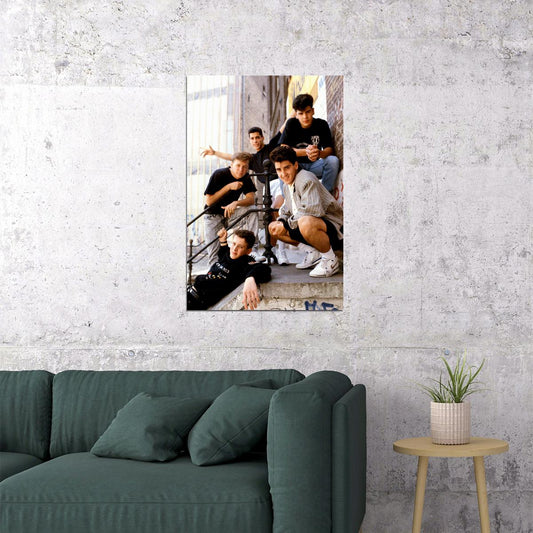 New Kids On The Block Us Boys Pop Music Band Poster Wall Art Print Home Wall Decor - xonomax