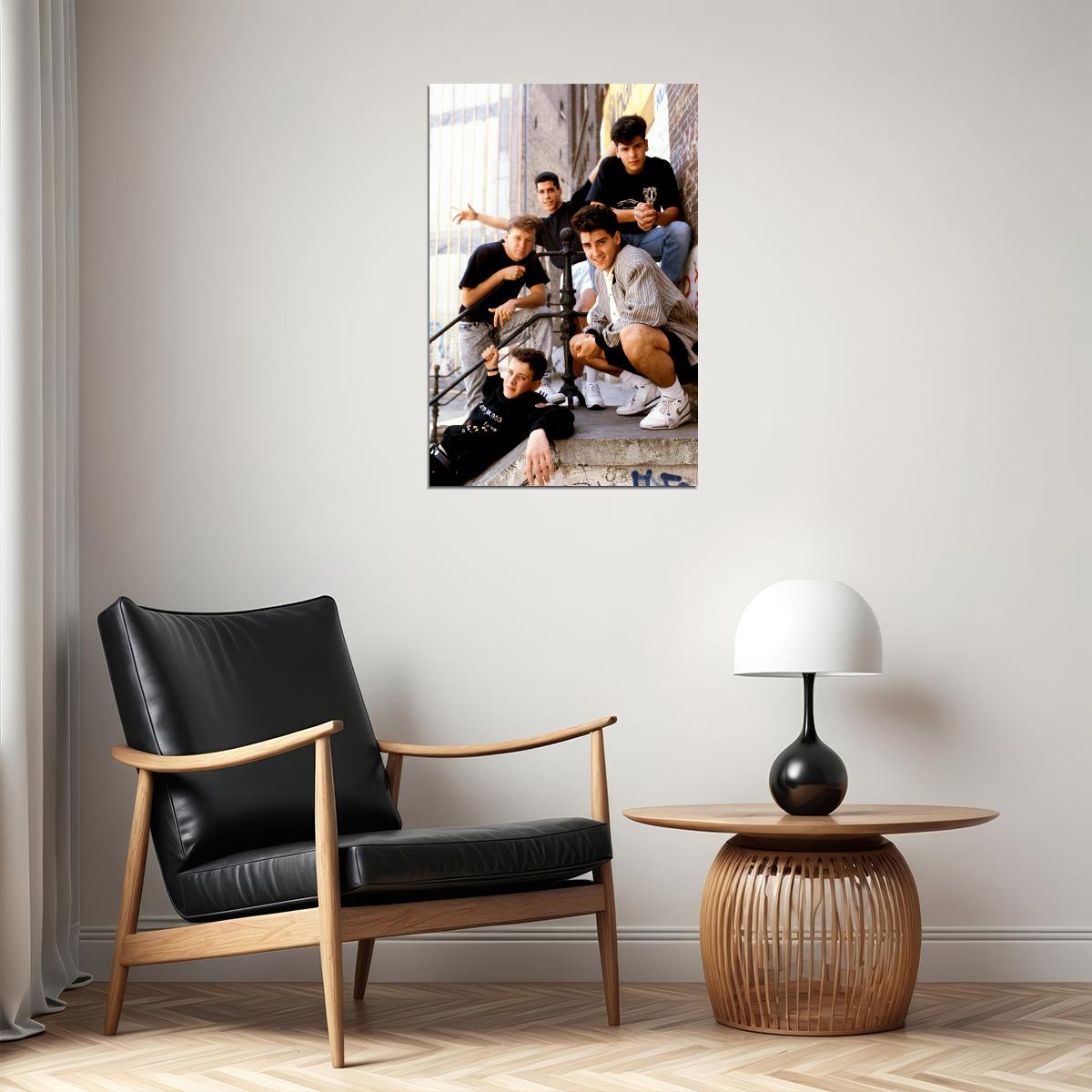 New Kids On The Block Us Boys Pop Music Band Poster Wall Art Print Home Wall Decor - xonomax
