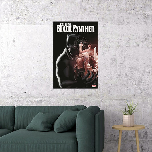 Rise Of The Black Panther Comic Book Cover Poster Wall Art Print Home Wall Decor - xonomax