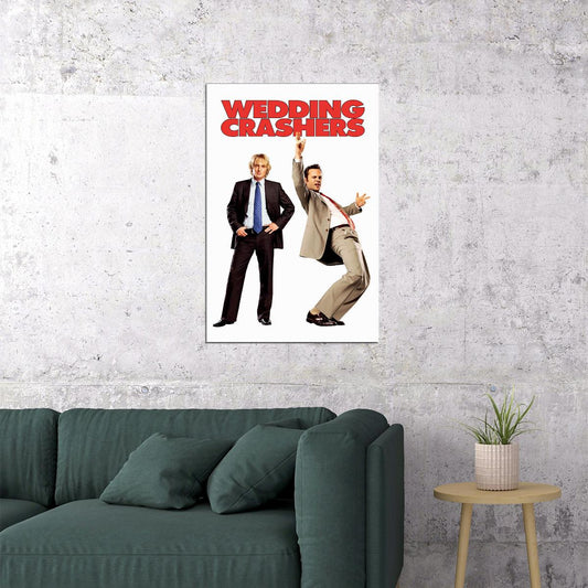 Wedding Crashers Romantic Comedy Film Poster Wall Art Print Home Wall Decor - xonomax