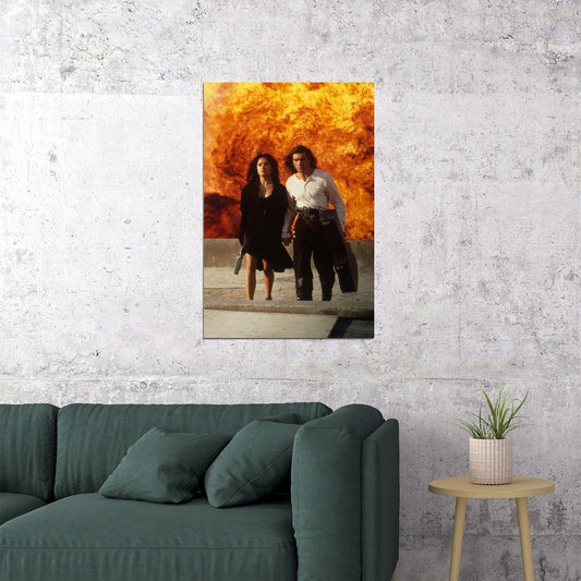 Desperado Salma Hayek Antonio Banderas Poster Wall Art Print Home Wall Decor - xonomax
