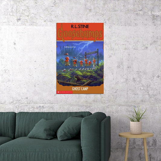 Goosebumps Horror Series Children Ghost Camp Poster Wall Art Print Home Wall Decor - xonomax
