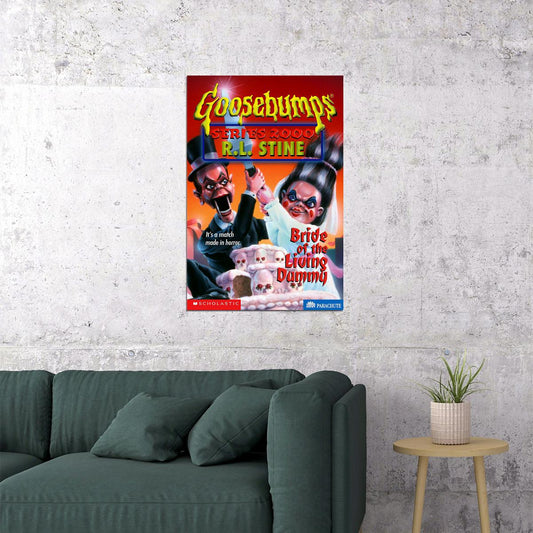 Goosebumps Bride Of The Living Dummy Poster Wall Art Print Home Wall Decor - xonomax