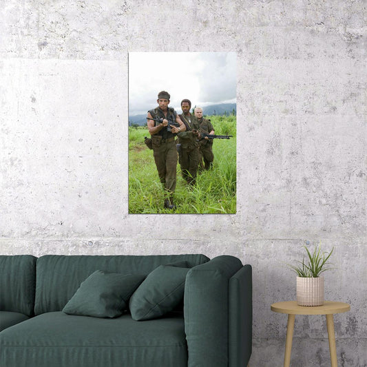 Tropic Thunder 2008 Movie Action Comedy Poster Wall Art Print Home Wall Decor - xonomax