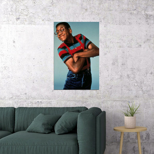Steve Urkel Family Matters American Sitcom Poster Wall Art Print Home Wall Decor - xonomax