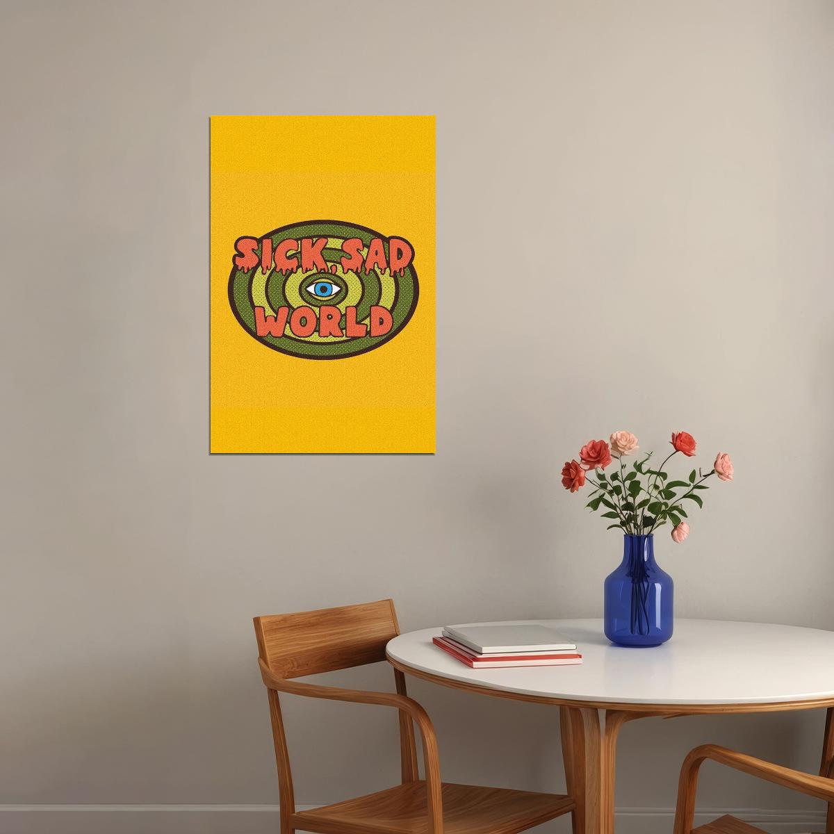 Fictional Tv Show Sick Sad World Daria Jane Poster Wall Art Print Home Wall Decor