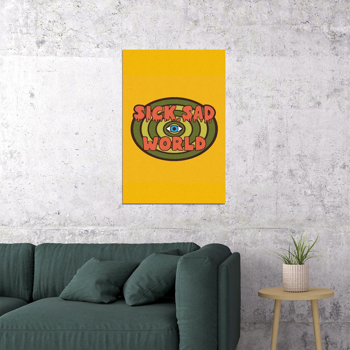 Fictional Tv Show Sick Sad World Daria Jane Poster Wall Art Print Home Wall Decor