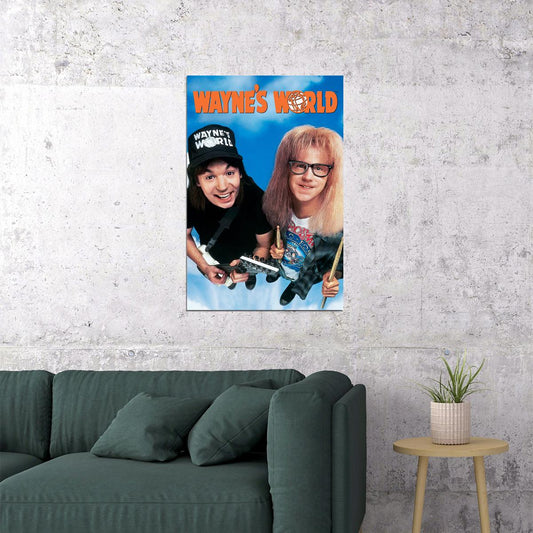 Wayne's World American Comedy Wayne Garth Poster Wall Art Print Home Wall Decor - xonomax