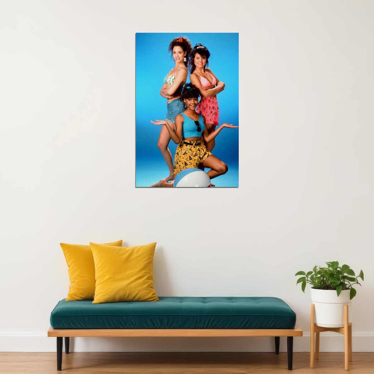 Saved By The Bell Kelly Lisa Jessie Poster Wall Art Print Home Wall Decor - xonomax