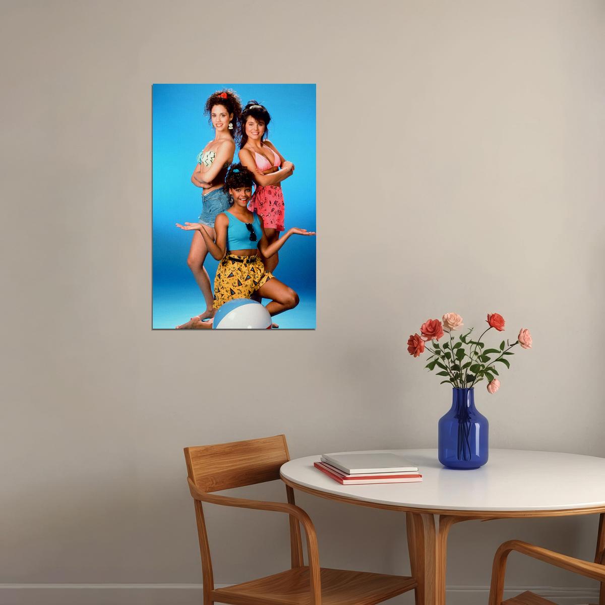 Saved By The Bell Kelly Lisa Jessie Poster Wall Art Print Home Wall Decor - xonomax