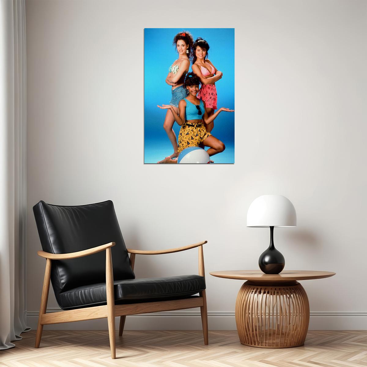 Saved By The Bell Kelly Lisa Jessie Poster Wall Art Print Home Wall Decor - xonomax