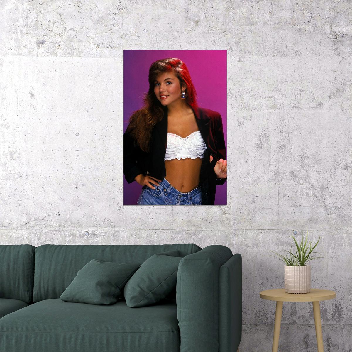 Saved By The Bell Kelly Kapowski Poster Wall Art Print Home Wall Decor - xonomax