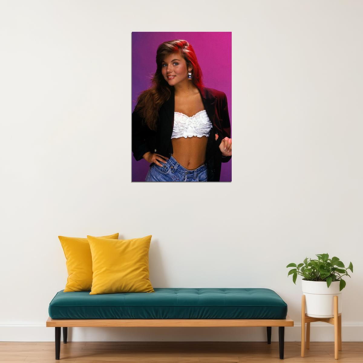 Saved By The Bell Kelly Kapowski Poster Wall Art Print Home Wall Decor - xonomax