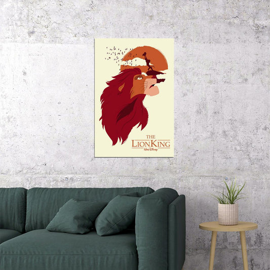 The Lion King Movie 1994 Adventure Poster Wall Art Print Home Wall Decor - xonomax