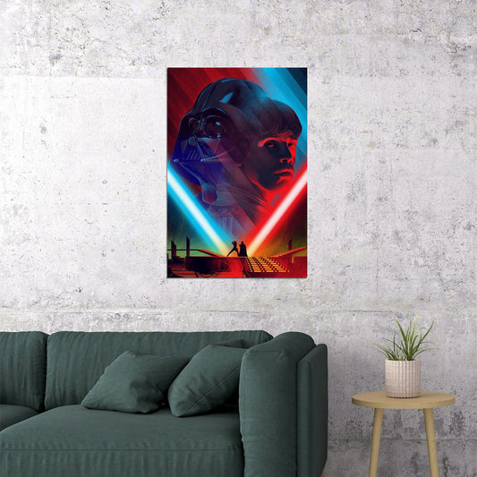 Star Wars The Empire Strikes Back 1980 Movie Poster Wall Art Print Home Wall Decor - xonomax
