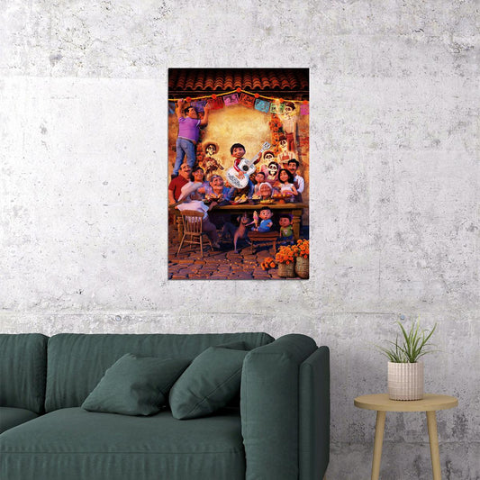 Coco Movie Children Comedy 2017 Poster Wall Art Print Home Wall Decor - xonomax