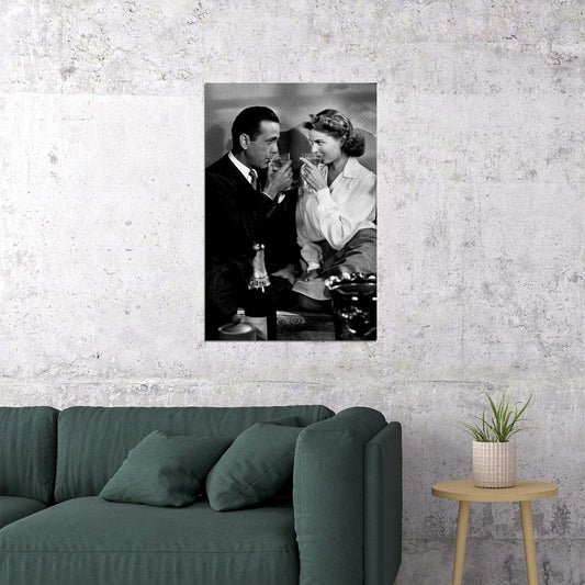 Casablanca Movie Romance Vintage Poster Wall Art Print Home Wall Decor - xonomax