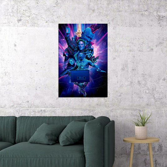 Guardians Of The Galaxy Vol 2 Avengers Movie Action Poster Wall Art Print Home Wall Decor - xonomax